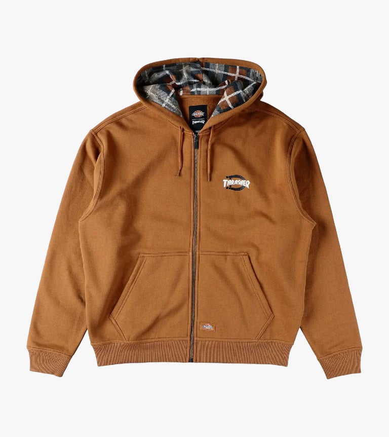 thrasher x dickies zip through
