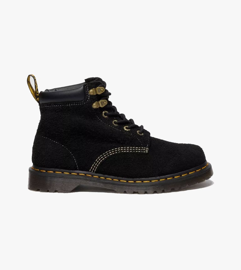 939 black long napped suede mb