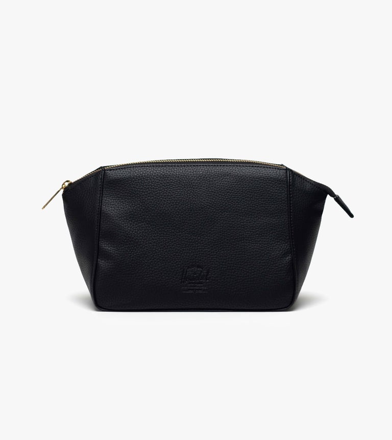 milan toiletry bag vegan leather