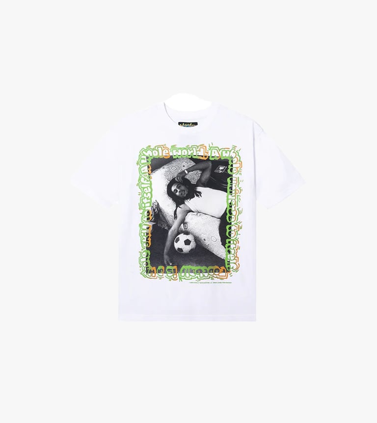 bob marley soccer t-shirt