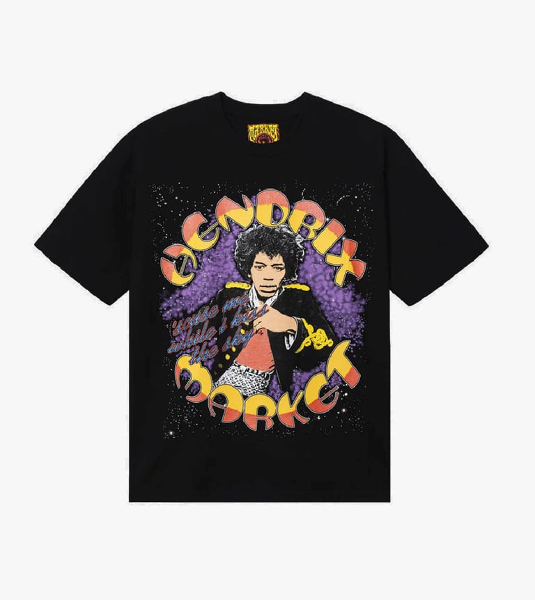 kiss the sky t-shirt