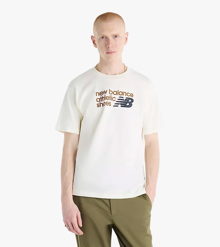 athletics premium relaxed chest logo t-shirt