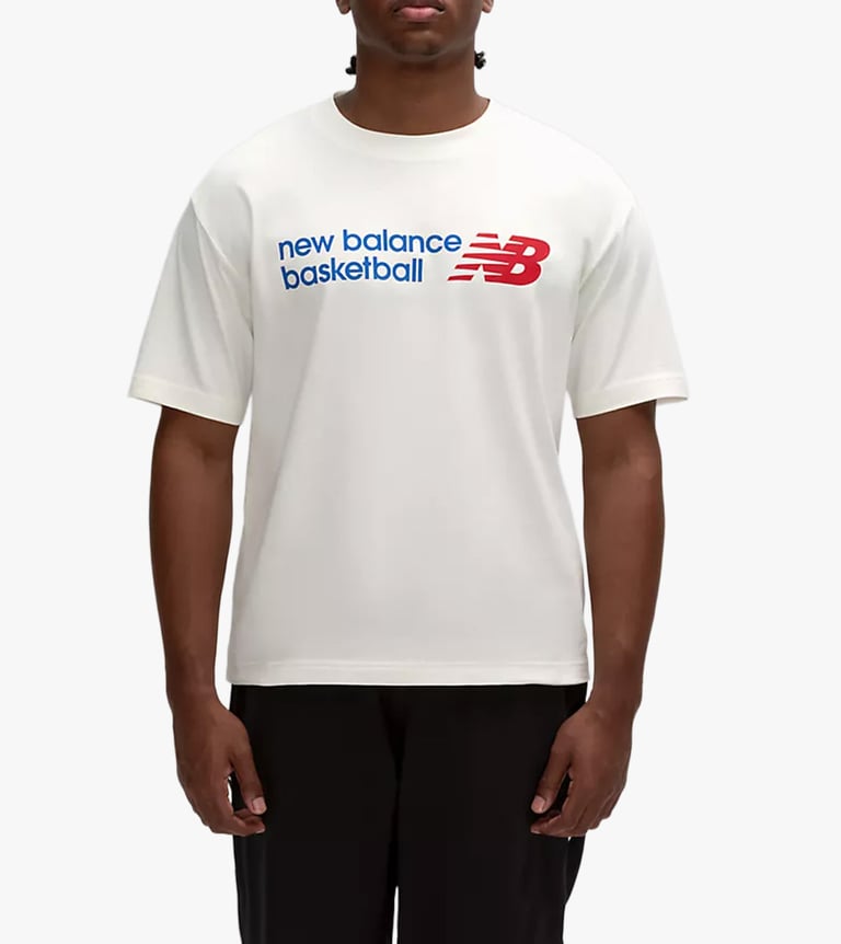 basketball logo graphic t-shirt