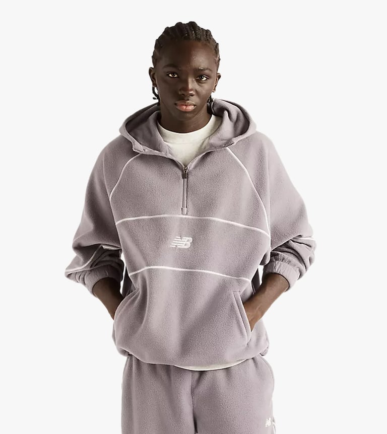 trackside polar fleece hoodie