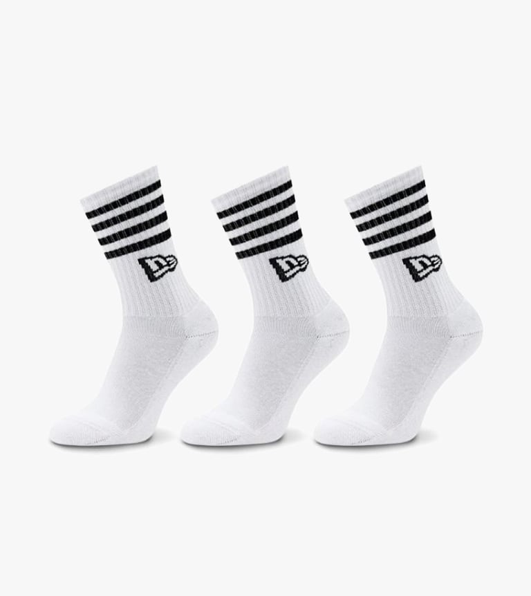 stripe crew sock
