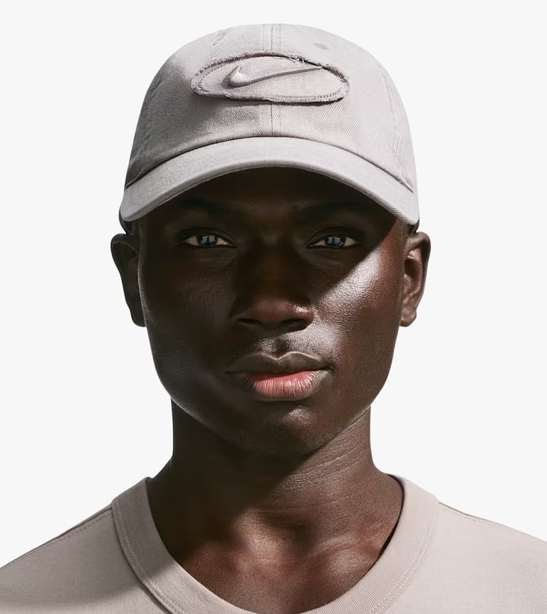 u nk club cap u cb denim patch