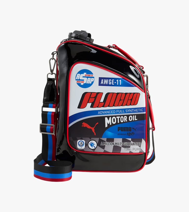 puma x a$ap rocky oil can bag