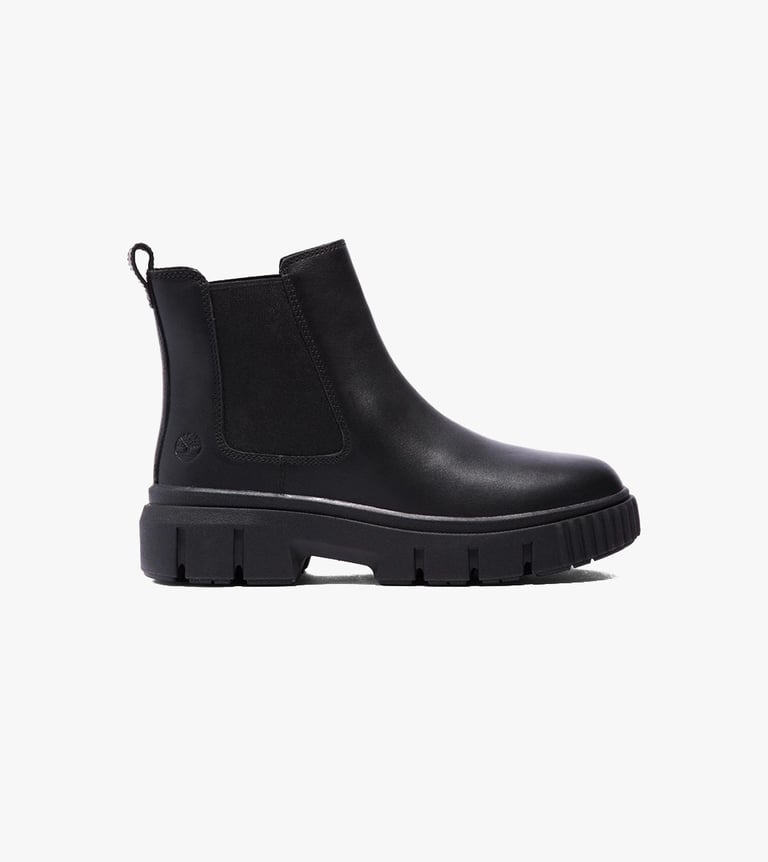 grey mid chelsea boot