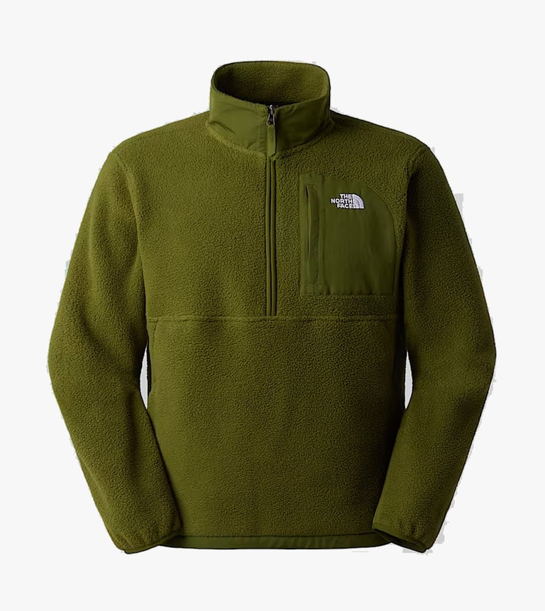 m yumiori off peak 1/2 zip jacket