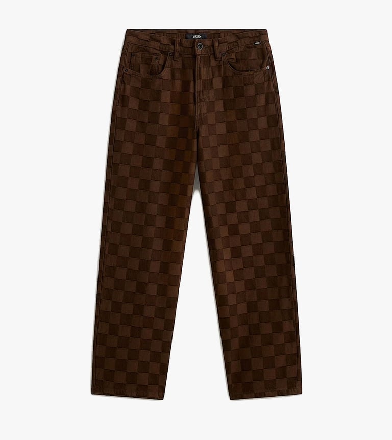 check-5 baggy denim pant