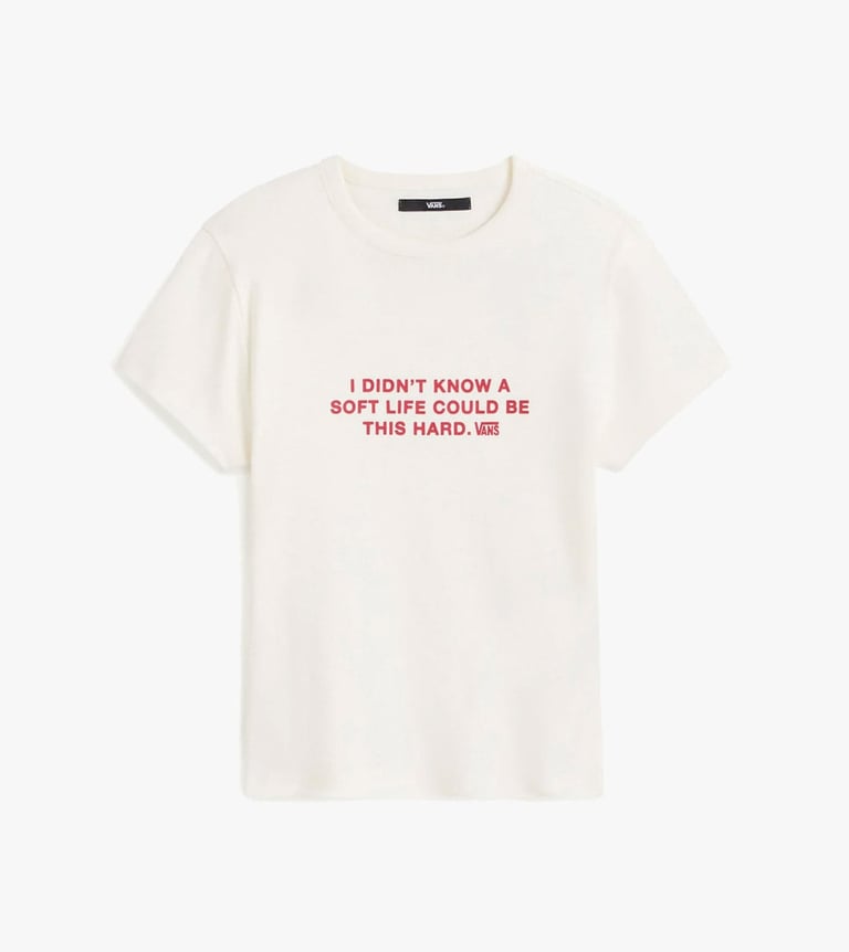 soft life baby tee