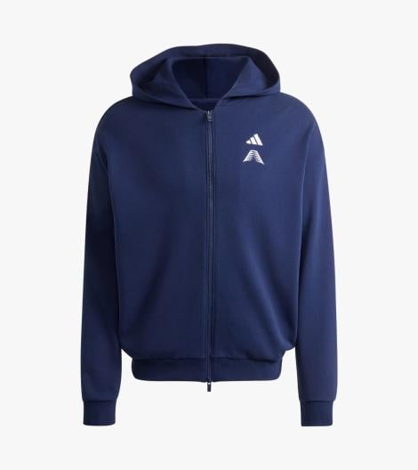 Blått Anted fz hoody