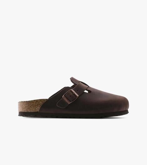 Ruskea BOSTON SOFT FOOTBED WAXY LEATHER
