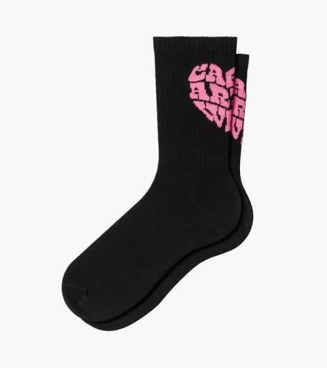 Juoda Heartbreaker socks