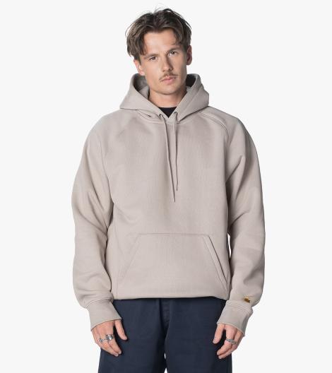 Vaaleanruskea HOODED CHASE SWEAT