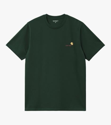 Vihreä S/S AMERICAN SCRIPT T-SHIRT