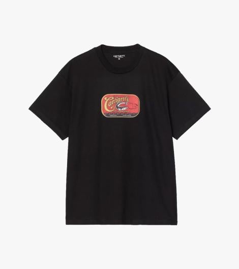 Juoda S/s sardinas t-shirt