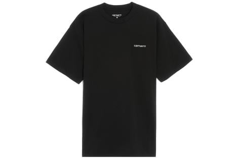 Juoda S/s script embroidery t-shirt