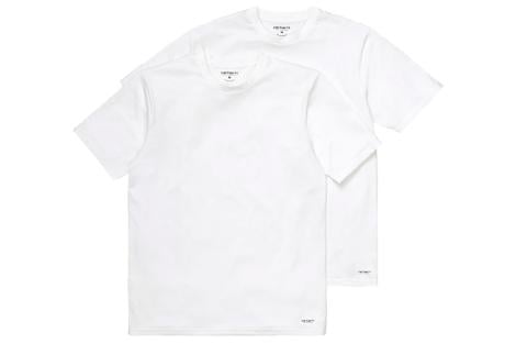 Valkoinen STANDARD CREW NECK T-SHIRT