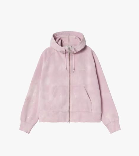 Purple W´ HOODED PAINTER JACKET