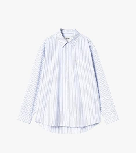 White W´ L/S KEENE SHIRT