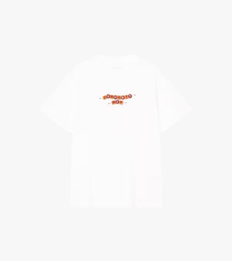 Valge W´ s/s abc t-shirt