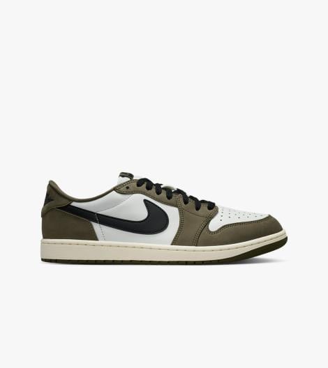 Roheline Air jordan 1 retro low og