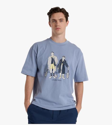 Mėlyna A perfect match tennis t shirt