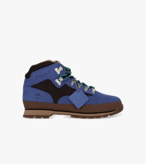 Blått Euro hiker mid lace up boot