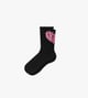 Musta HEARTBREAKER SOCKS
