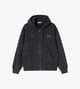 Black HOODED PAINTER JACKET