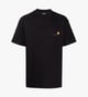 Juoda S/s american script t-shirt