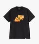 Black S/S CHEESE TOAST T-SHIRT