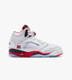 Red AIR JORDAN 5 RETRO OG GS