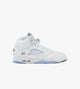 White AIR JORDAN 5 RETRO OG GS